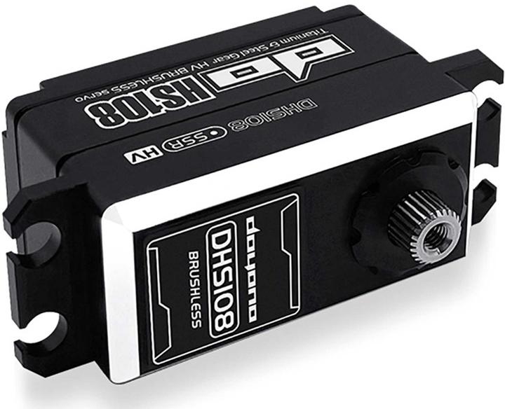 Actual product image Doyono brushless servo hv low profile cnc aluminium housing 20.0kg/0.055sec @8.4v