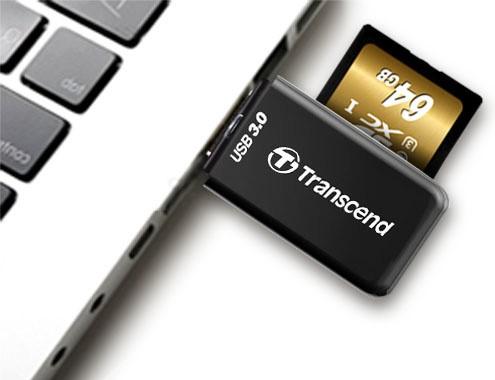 Immagine prodotto Transcend Lettore di schede F5 USB3.0 (USB 3.1)