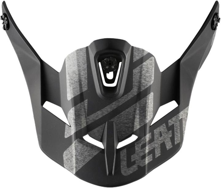Leatt Schild schwarz-brushed XS-S