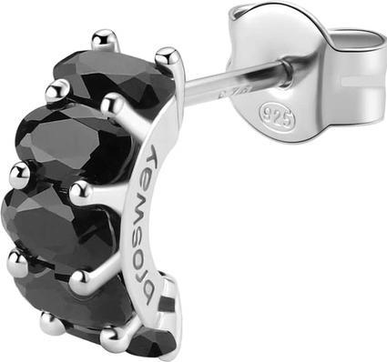 Produktbild Brosway Fancy Mystery Black FMB08 silver single earring (Silber)