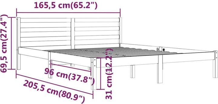 Produktbild VidaXL Kordula (160 x 200 cm)
