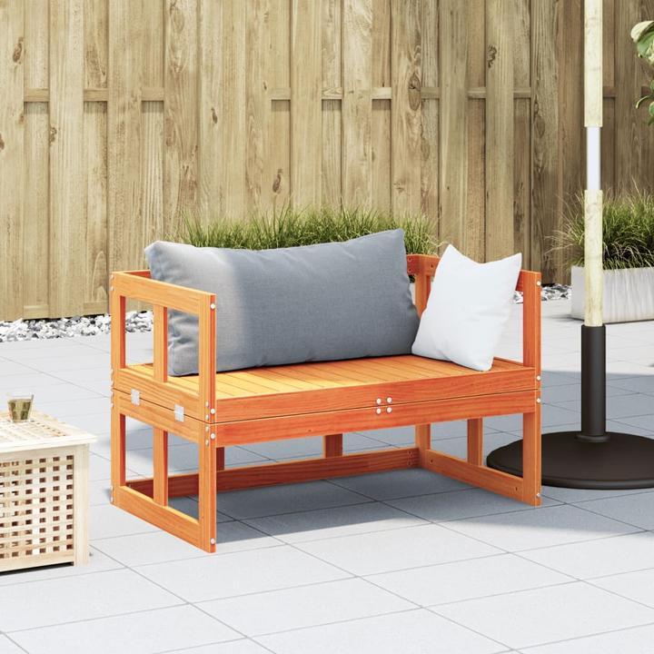 Produktbild VidaXL 2-in-1 Gartensofa Verlängerbar