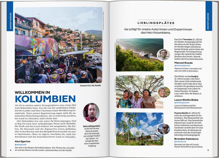 Immagine prodotto Reiseführer Kolumbien (Tedesco, Manuel Rueda, Alex Egerton, Brendan Sainsbury, Laura Watilo Blake, 2023)