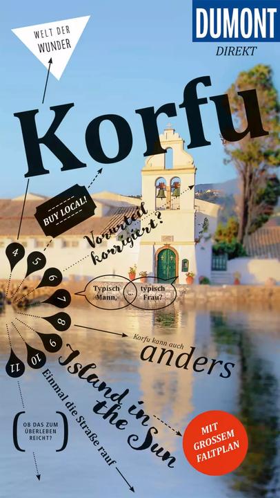Produktbild direkt Reiseführer Korfu (Deutsch, Klaus Bötig)