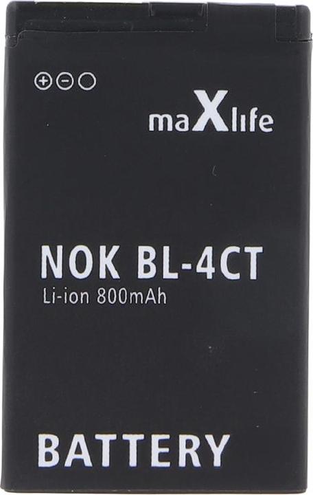 Actual product image Maxlife battery for Nokia 3100 / 3110 Classic / 3650 / E50 / N91 / BL-5C 1300mAh