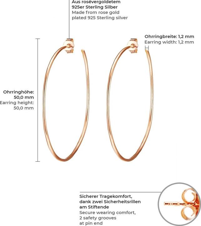Image du produit Glanzstücke München Femmes argent sterling or rose - 9832 (Argent Sterling)