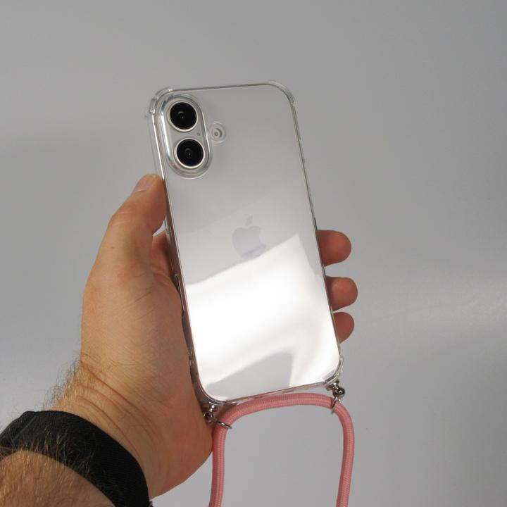 Image du produit PhoneLook Coque Gel transparent avec lacet (Apple iPhone 16)