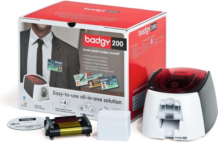 Actual product image Evolis Badgy 100 (300 dpi)