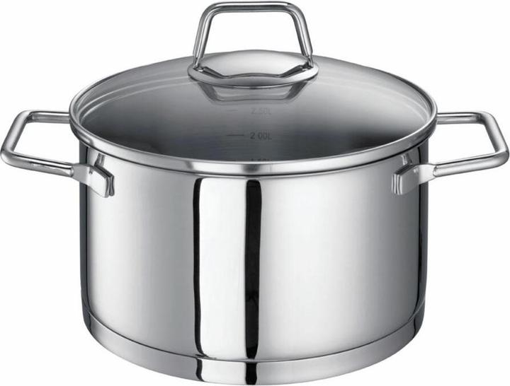Schulte-Ufer Wega 3.5 L (20 cm, Pot, Stainless steel)