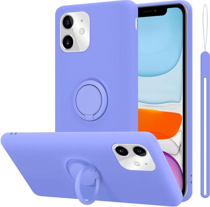 Actual product image Cadorabo TPU Liquid Ring Silicone Case Cover (Apple iPhone 11)