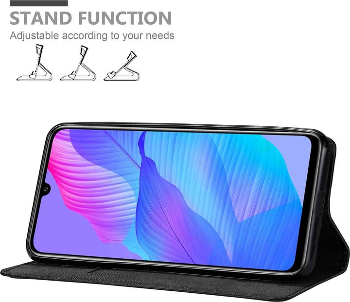 Actual product image Cadorabo Book Invisible Magnet Cover (Huawei P Smart S)