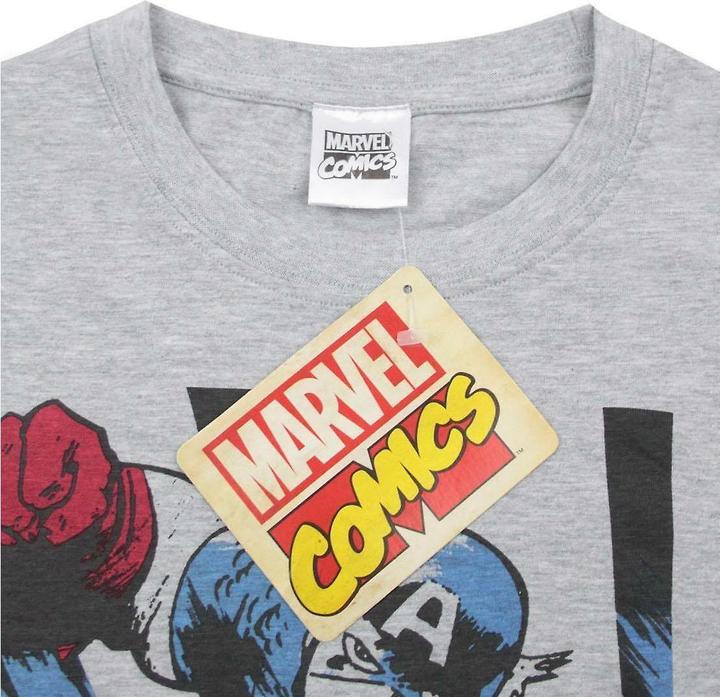 Actual product image Captain America Mens T-Shirt (S)