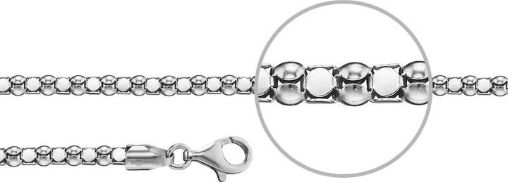 Actual product image Der Kettenmacher Korean bracelet (17.50 cm, 925 Silver)