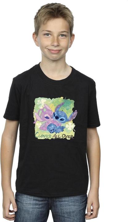 Image du produit Disney - T-shirt LILO AND STITCH ST PATRICK'S DAY CLOVER - Garçon (140, 146)