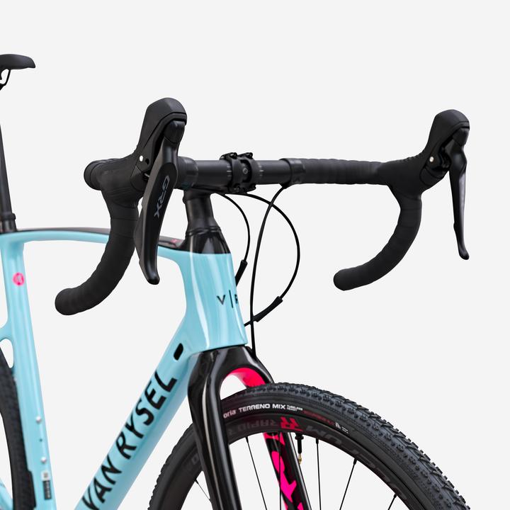 Actual product image Van rysel Cyclocross bike - RCX 2 Shimano GRX 12S light blue