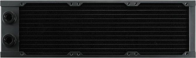 Actual product image Phanteks Glacier EZ-Fit 360RAD-30 radiator, copper - 360 mm, black