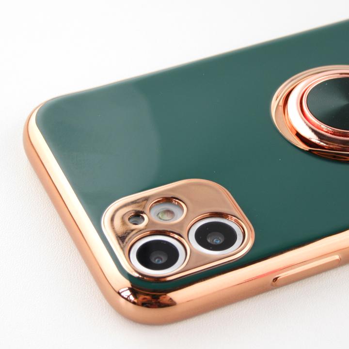 Actual product image PhoneLook Cover rubber bronze with ring (Apple iPhone 7 Plus)