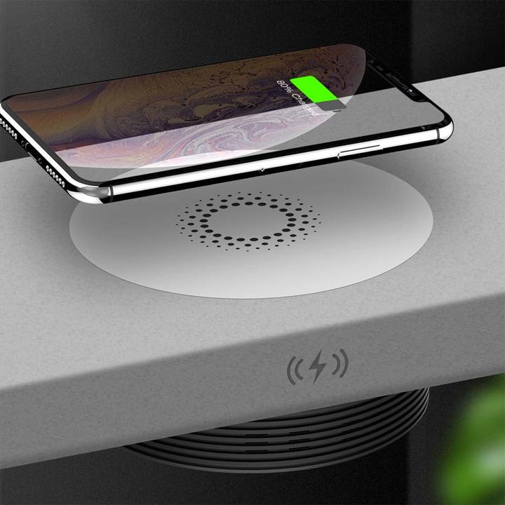 Produktbild PhoneLook M1 Langstrecken Wireless Qi Ladegerät für unter dem Tisch