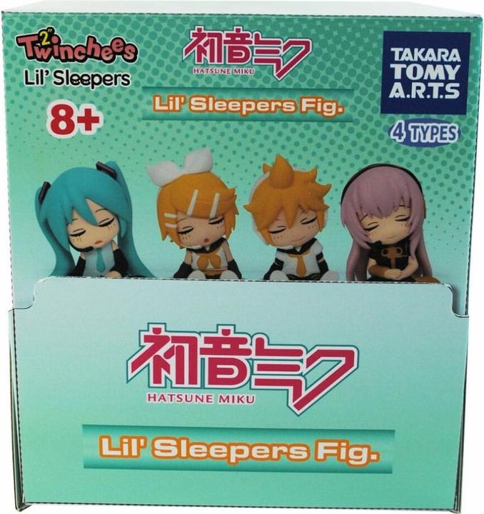 Produktbild Takara Tomy Hatsune Miku Twinchees Minifiguren Lil' Sleepers 5 cm Display (24)