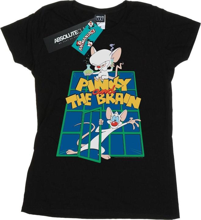 Universal Textiles Pinky And The Brain Laboratory TShirt (L)