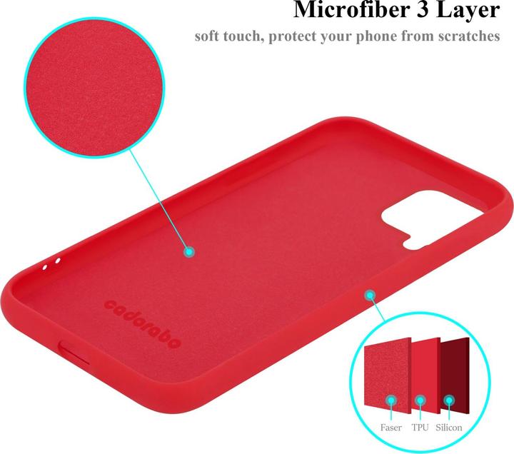 Produktbild Cadorabo TPU Liquid Silicone Case Hülle (Samsung Galaxy M22, Samsung Galaxy A22, Samsung Galaxy A32)