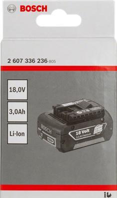 Produktbild Bosch Zubehör Einschubakku 18V Li-Ion 3,0Ah Einschubakku (18 V)