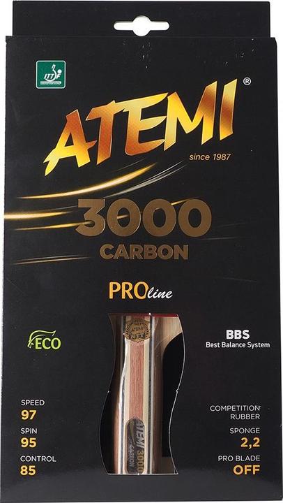 Image du produit Atemi Nouveau Raquette de ping-pong 3000 Pro concave