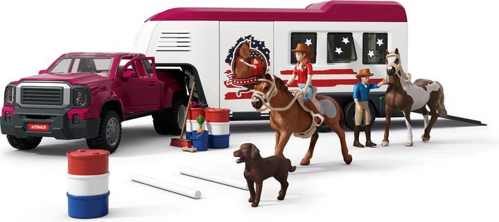 Produktbild Schleich Lakeside Truck mit Anhänger