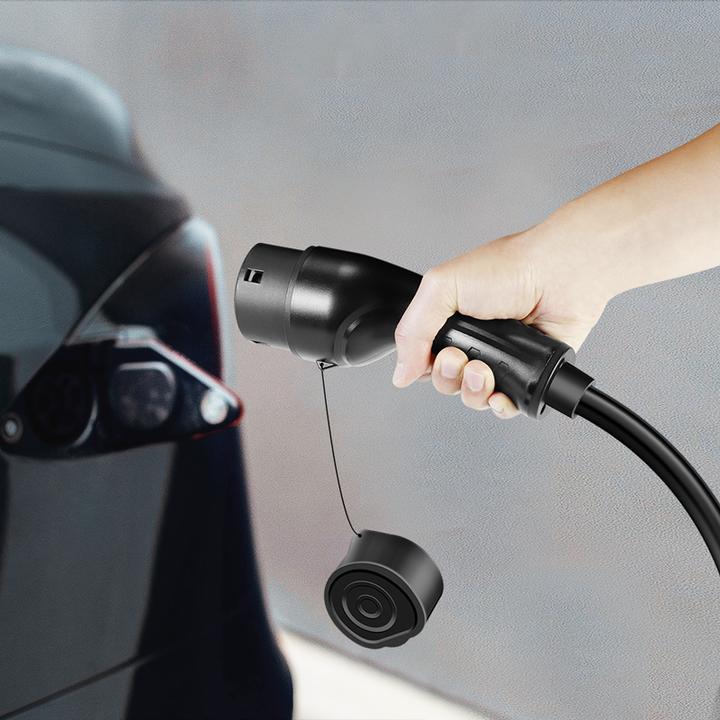 Productafbeelding LogiLink Laadkabel voor elektrische auto's, type 2, 3-fase, 32 A, 22 kW, met tas, 7,5 m (Type 2, 22 kW, 32 A, 7.50 m)