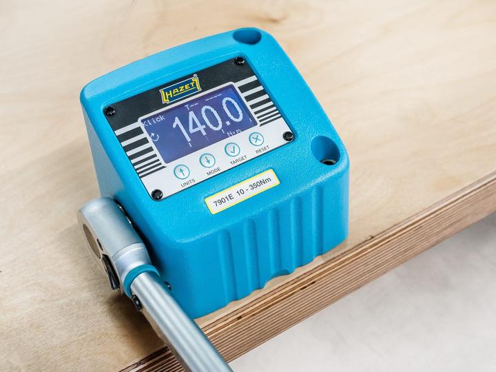 Actual product image HAZET Torque tester ∙ electronic ∙ 10- 350 Nm 7901E ∙ Nm min-max: 10 - 350 Nm ∙ Square, hollow 12.5… (1/2", 10 Nm, 350 Nm)