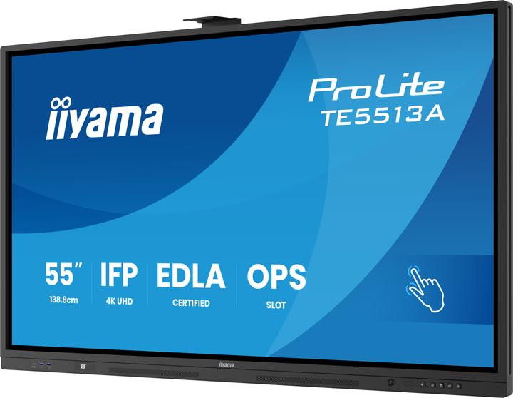 Actual product image iiyama 217.4cm(86") TE8613A-B1AG 16:9 M-Touch 2xHDMI+USB-C (Speditionsversand) (3840 x 2160 Pixels, 85.60")