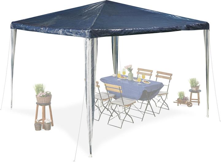 Actual product image Relaxdays Pavilion (300 cm, 300 cm)
