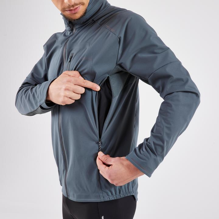 Kiprun Laufjacke Herren warm Regular - Run 900 Warm grün