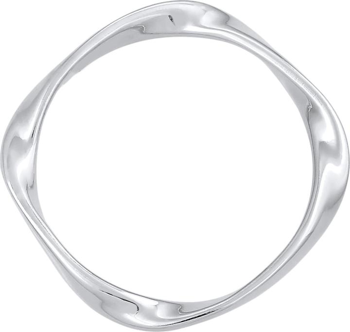 Immagine prodotto Elli Anello Anello a fascia Anello ritorto impilato Basic Argento 925 (54, 925 Argento)