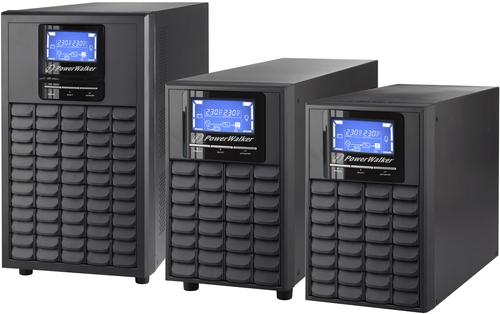 Actual product image Powerwalker VFI 1000 C LCD 1000VA 800W Online UPS Tower Double Converter SNMP Slot (1000 VA, 800 W, Online double converter UPS)