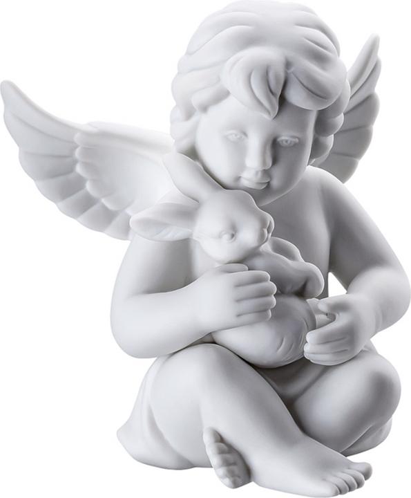 Actual product image Rosenthal Engel mittel - Weiss matt - Angel with hare (1 x)