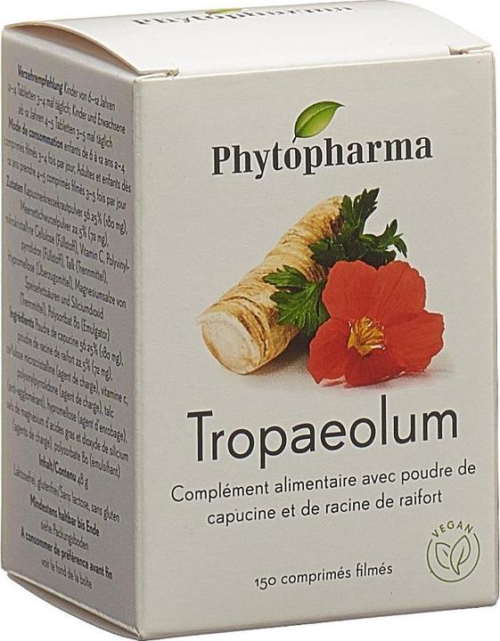Produktbild Phytopharma Tropaeolum Filmtablette (150 Stück, Tabletten, 80 g)