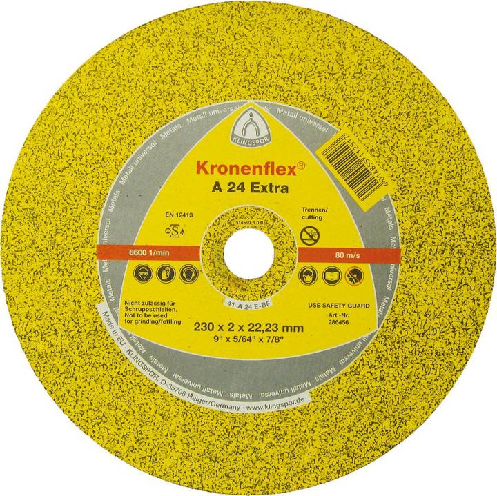 Produktbild Klingspor Trennscheibe