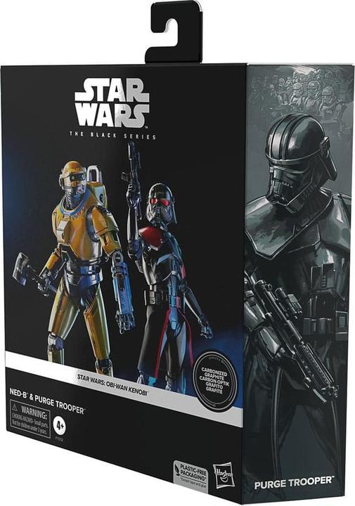 Immagine prodotto Hasbro Star Wars: Obi-Wan Kenobi Black Series Action Figures 2-Pack NED-B & Purge Trooper Exclusive 15 cm