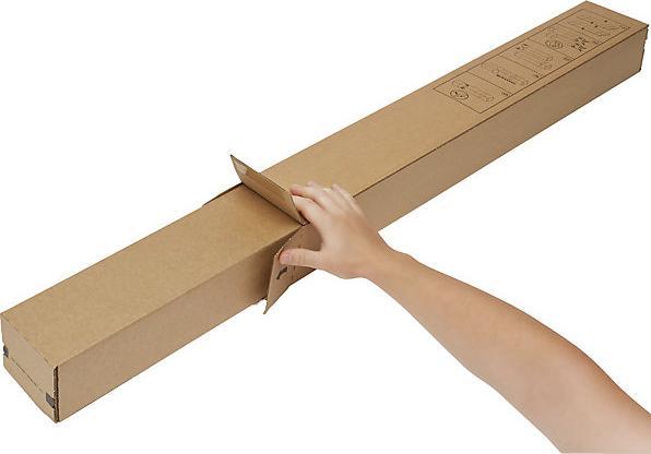 Actual product image kaiserkraft Telescopic shipping sleeve (40 x)