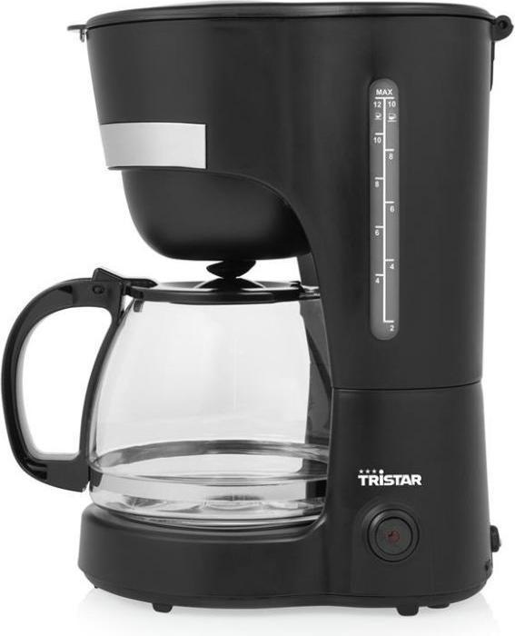 Produktbild Tristar Kaffeemaschine Schwarz Fassungsvermögen Tassen=12 Glaskanne, Warmhalte