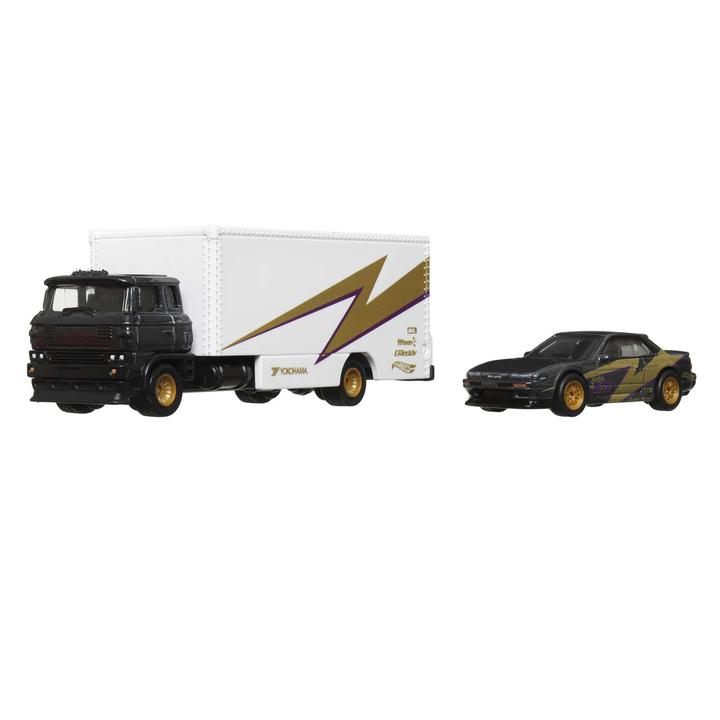 Actual product image Hot Wheels Nissan Silvia (S13) & Sakura Sprinter
