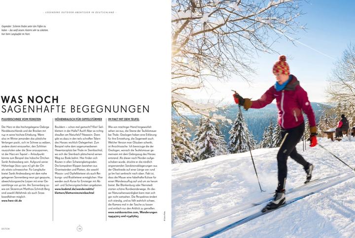 Produktbild Bildband Legendäre Outdoorabenteuer in Deutschland (Deutsch, Tanja Schuhbauer, Oliver Karaschewski, Tanja Weidner, Markus Kuhnhenne, Moritz Jacobi, Alexandra Lattek, Carlota Citoler, Erika Dürr, Aileen Tiedemann, Christian Haas, Aylin Krieger, Julia Reichardt, Franziska Consolati, 2023)