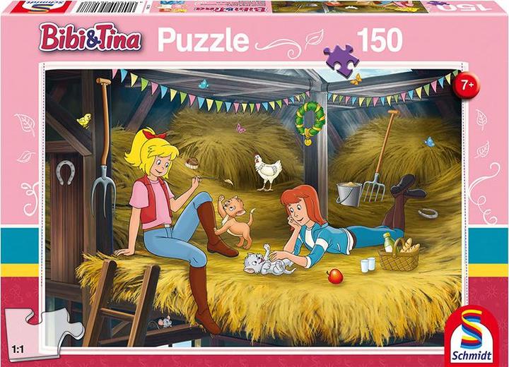 Produktbild Schmidt Spiele Bibi Tina, Auf dem Heuboden (150 Teile)