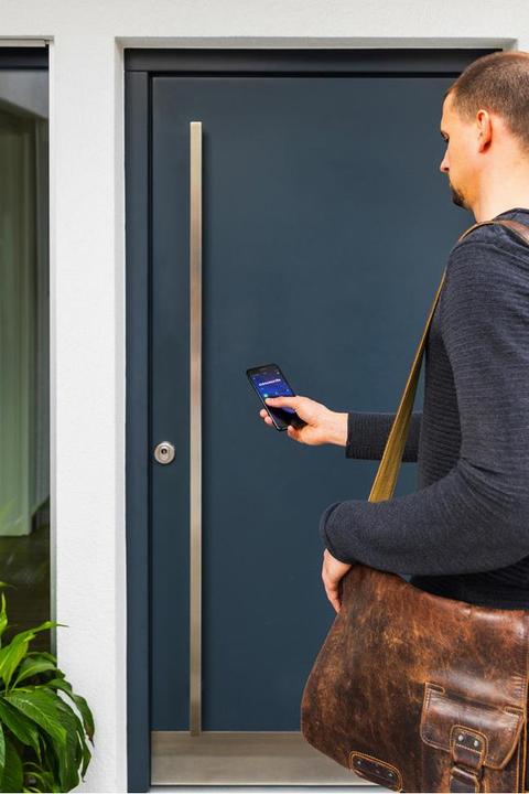 Produktbild Abus Bluetooth-Türschlossantrieb HomeTec Pro CFA3100, schwarz (Fingerabdruck, Bluetooth)