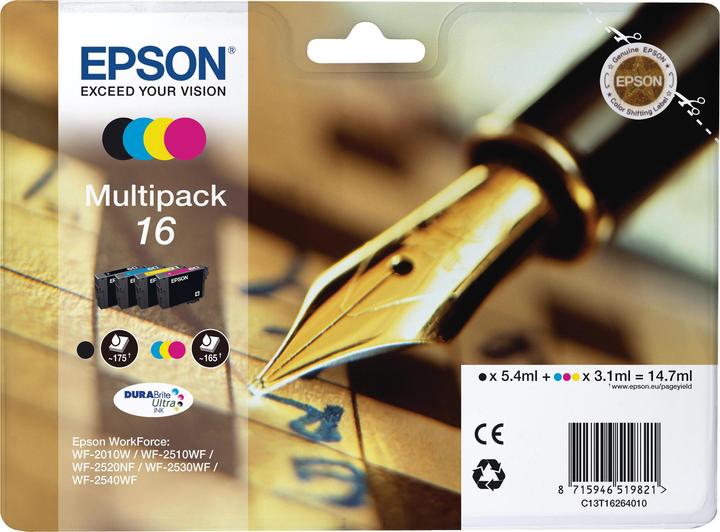 Productafbeelding Epson 16 DuraBrite Ultra (M, BK, C, Y)