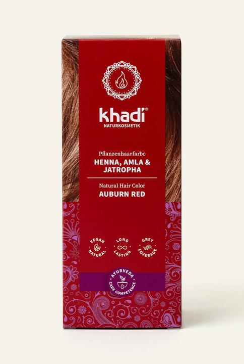 Actual product image Khadi Herbal hair color Henna, Amla & Jatropha (Red)