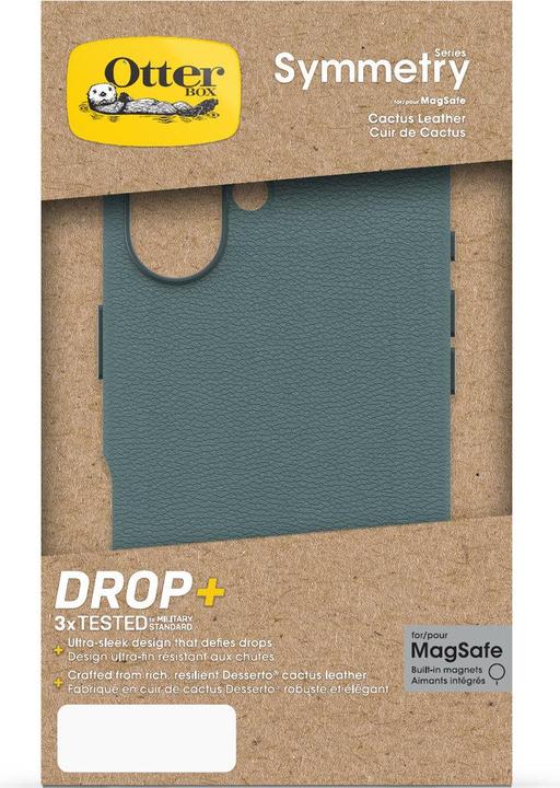 Immagine prodotto OtterBox Symmetry Cactus Leather mit MagSafe (Apple iPhone 16)