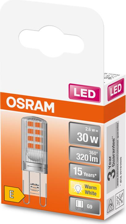Actual product image Osram Pin (G9, 2.60 W, 320 lm, 1 x, E)