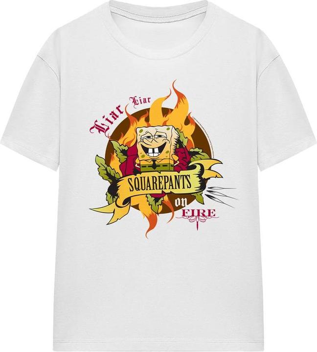 Produktbild Spongebob Squarepants Liar Liar Pants On Fire TShirt (XXL)
